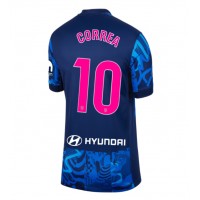 Camisa de time de futebol Atletico Madrid Angel Correa #10 Replicas 3º Equipamento Feminina 2024-25 Manga Curta